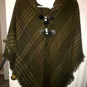New with tags never worn, 1 size olive green shawl